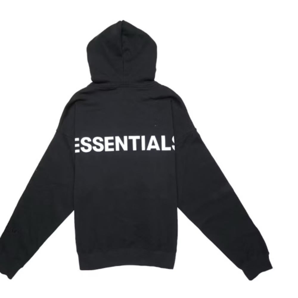 Essentials Black Hoodie